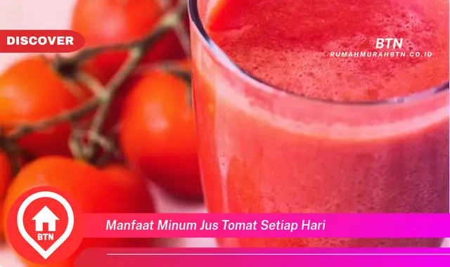 manfaat minum jus tomat setiap hari