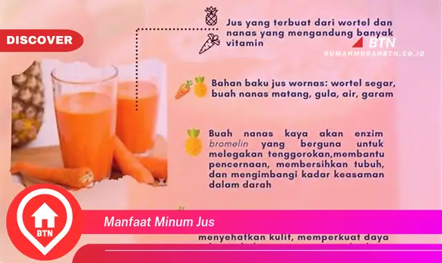 manfaat minum jus