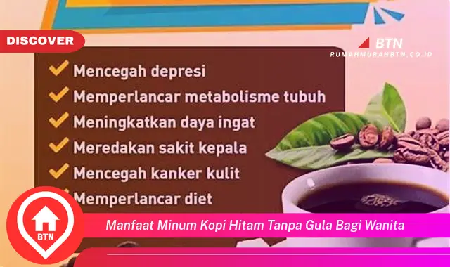 manfaat minum kopi hitam tanpa gula bagi wanita