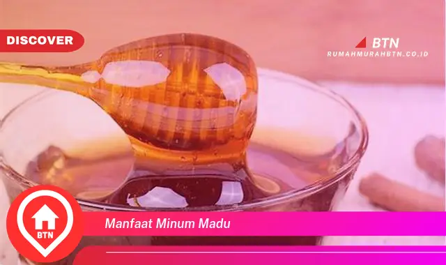 manfaat minum madu