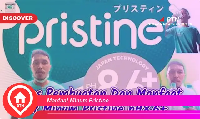 manfaat minum pristine