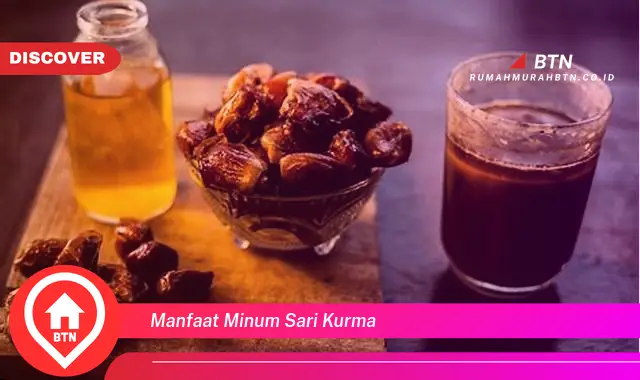 manfaat minum sari kurma