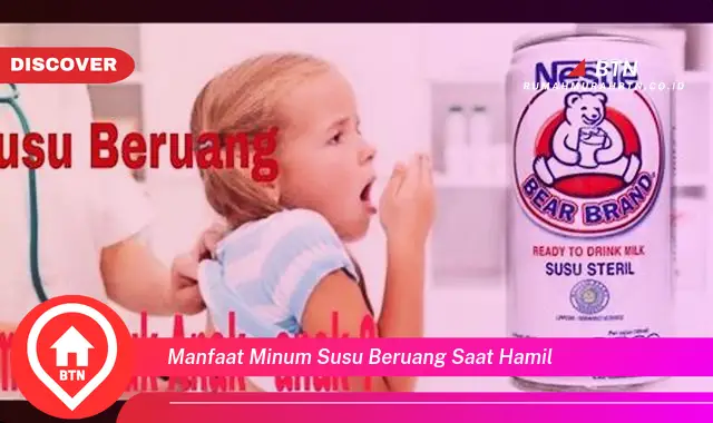 manfaat minum susu beruang saat hamil