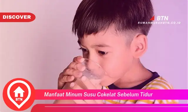 manfaat minum susu cokelat sebelum tidur