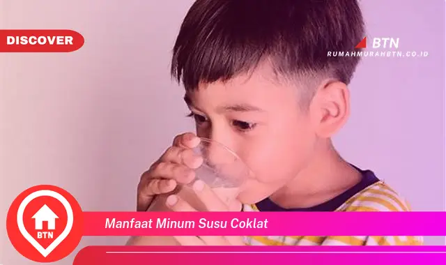 manfaat minum susu coklat