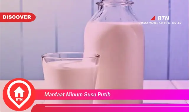 manfaat minum susu putih