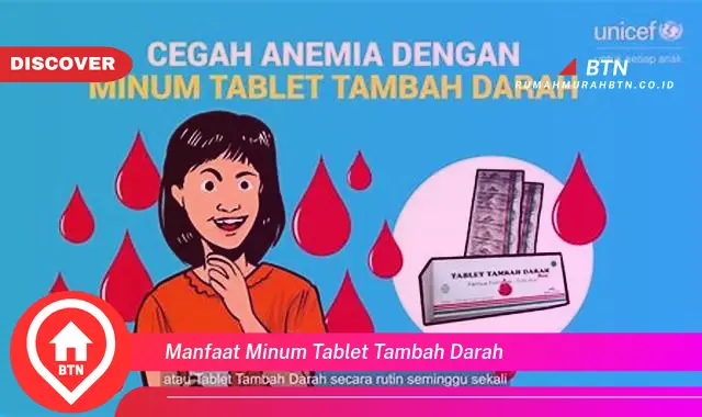 manfaat minum tablet tambah darah