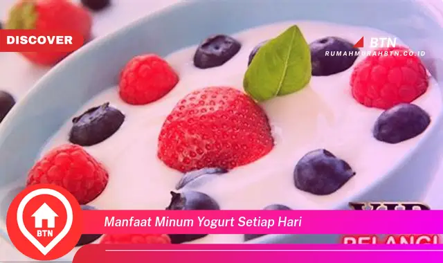 manfaat minum yogurt setiap hari