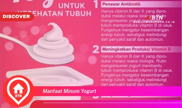 manfaat minum yogurt