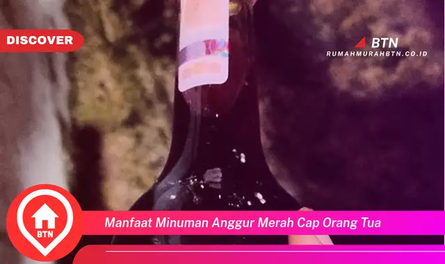 manfaat minuman anggur merah cap orang tua