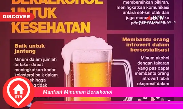 manfaat minuman beralkohol