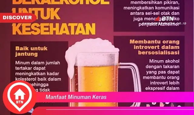 manfaat minuman keras