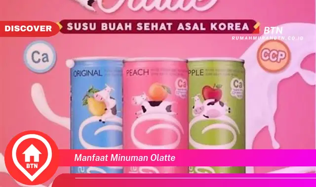 manfaat minuman olatte