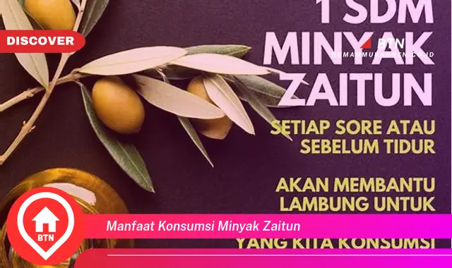 manfaat konsumsi minyak zaitun