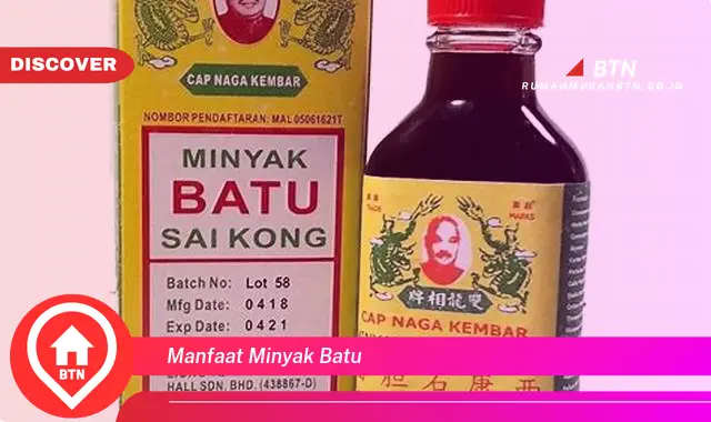 manfaat minyak batu