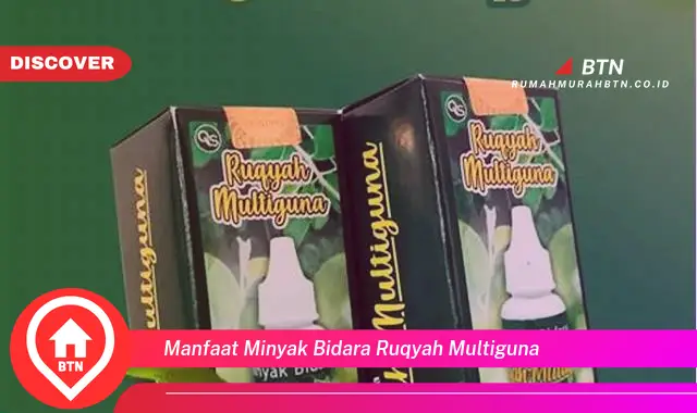 manfaat minyak bidara ruqyah multiguna