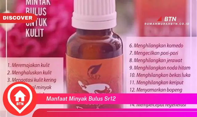 manfaat minyak bulus sr12