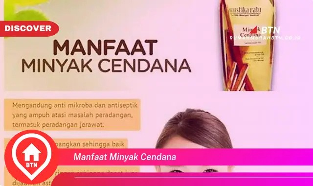 manfaat minyak cendana