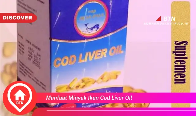 manfaat minyak ikan cod liver oil