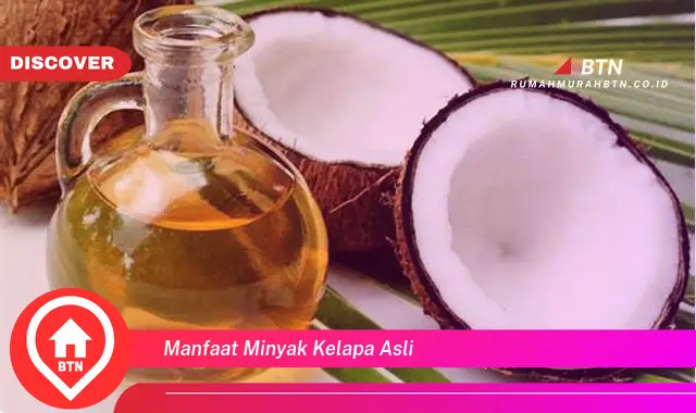 manfaat minyak kelapa asli