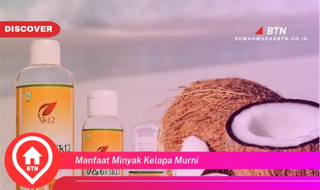 manfaat minyak kelapa murni