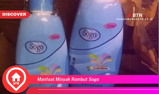 manfaat minyak rambut sogo