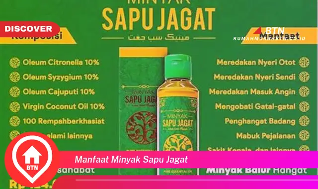 manfaat minyak sapu jagat