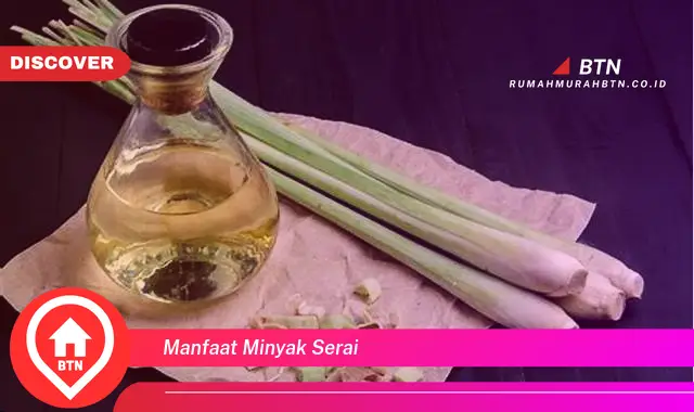 manfaat minyak serai