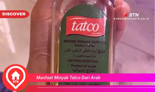 manfaat minyak tatco dari arab