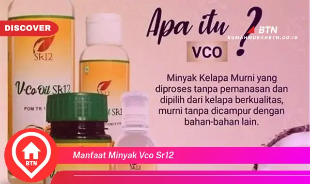 manfaat minyak vco sr12