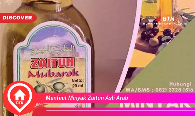 manfaat minyak zaitun asli arab