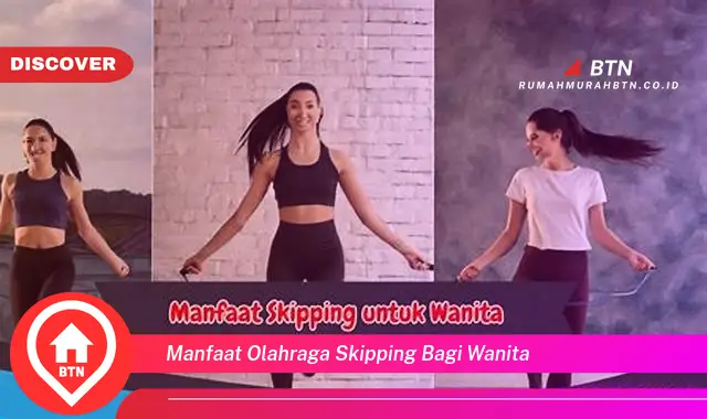 manfaat olahraga skipping bagi wanita