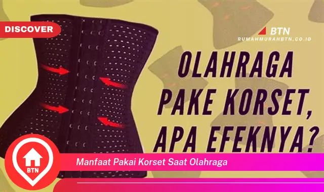 manfaat pakai korset saat olahraga