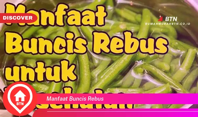 manfaat buncis rebus