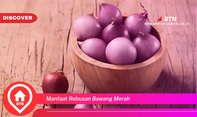 manfaat rebusan bawang merah