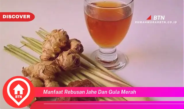 manfaat rebusan jahe dan gula merah