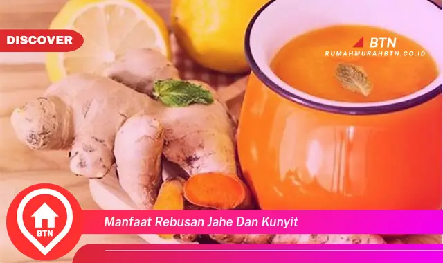 manfaat rebusan jahe dan kunyit