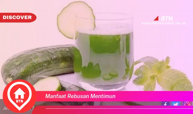 manfaat rebusan mentimun