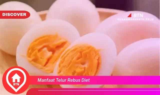 manfaat telur rebus diet