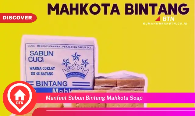 manfaat sabun bintang mahkota soap