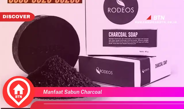 manfaat sabun charcoal