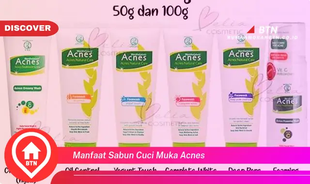 manfaat sabun cuci muka acnes