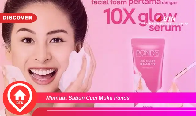 manfaat sabun cuci muka ponds