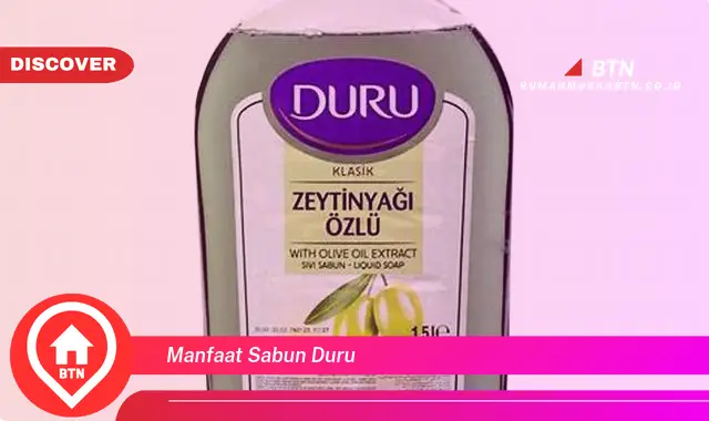 manfaat sabun duru