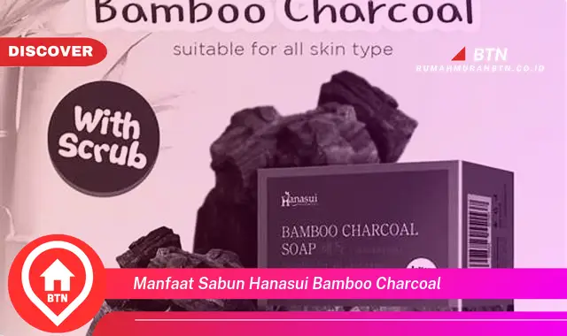 manfaat sabun hanasui bamboo charcoal