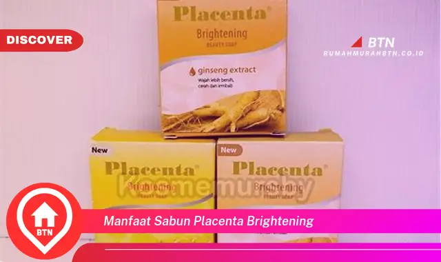 manfaat sabun placenta brightening