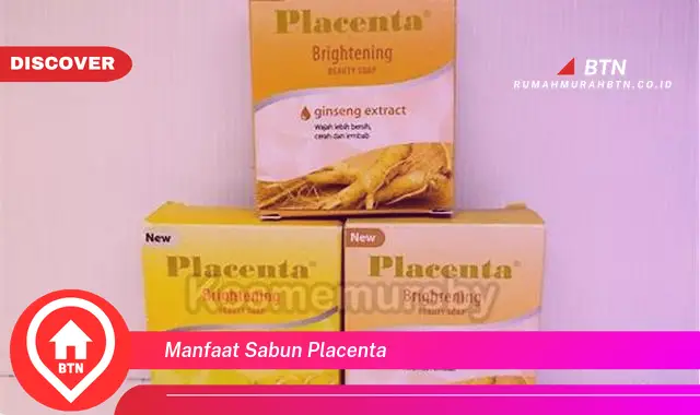 manfaat sabun placenta