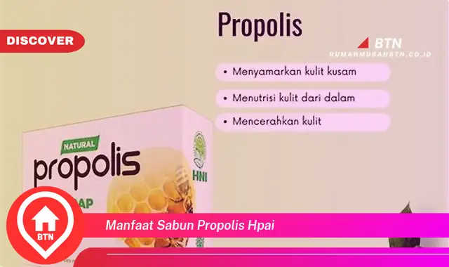 manfaat sabun propolis hpai