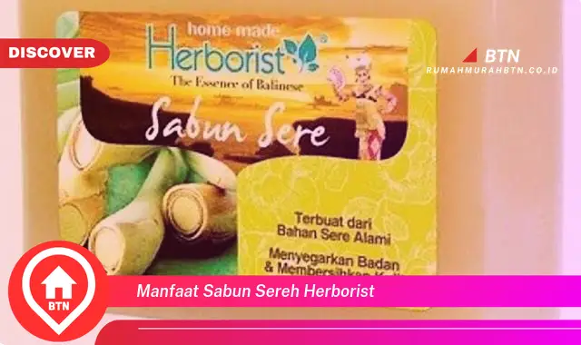 manfaat sabun sereh herborist