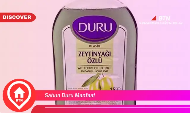 sabun duru manfaat